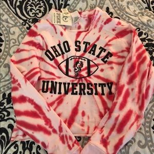 VS PINK Ohio State Buckeyes pull over sweater